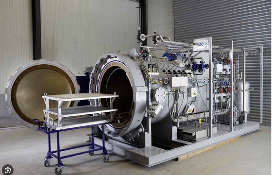 전기 난방 복합 오토클라브 600-5000mm 지름 PLC 제어