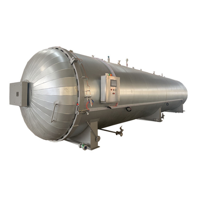 새로운 도착 수동 개방 또는 수압 개방 자동차 이성관 Tube 고무 Vulcanization 오토클라브
