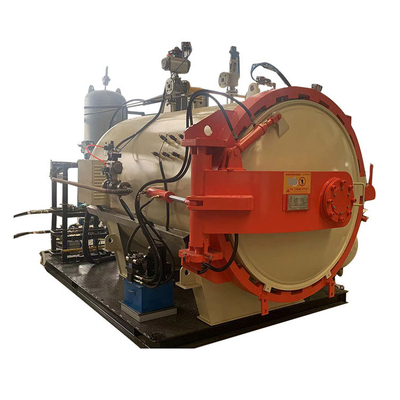 0.8MPa 600mm 지름 터치 스크린 PLC 제어 실험실용 산업용 소형 복합 오토클라브