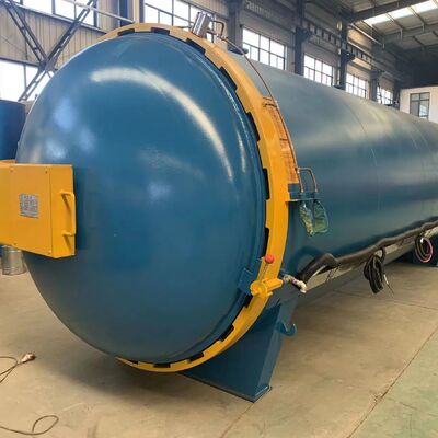 Release The Pressure Inside The Tank Mine Roller Vulcanization Tank Rubber Athletics Track Vulcanization Autoclave