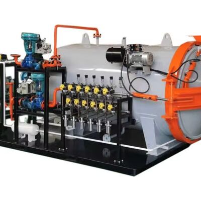 진공 프리프레그 CE 탄소 섬유 좌석 기계 고압 복합 오토클라브 엔진 이중 벽 탱크 고 온도 큰 용량