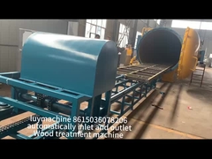 고압 진공 浸透 목재 처리 공장 기계화학 보존 비 변형